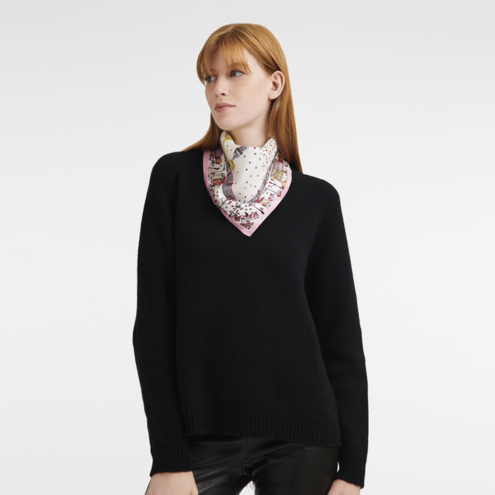 longchamp ελλαδα Μεταξωτό φουλάρι συλλογή άνοιξη/καλοκαίρι 2023 γυναίκες 2B641011