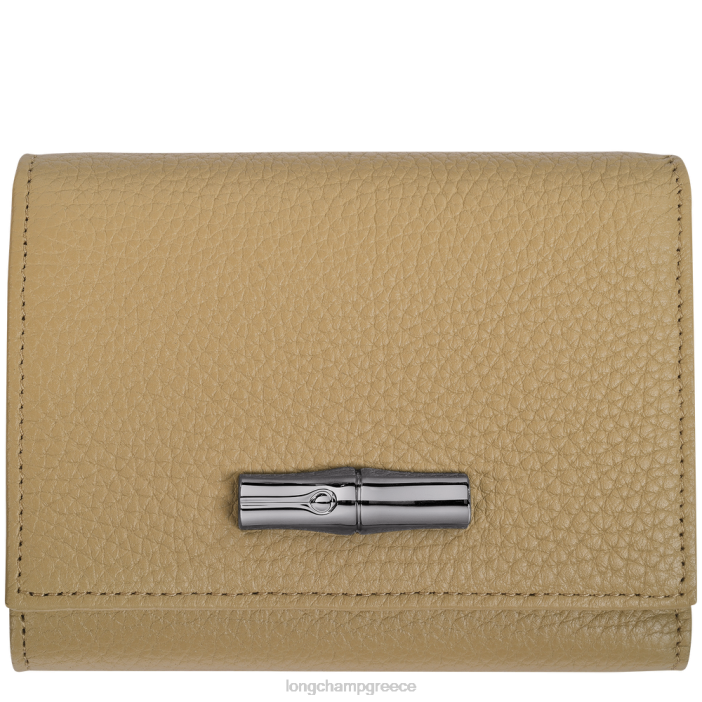 longchamp ελλαδα Απαραίτητο πορτοφόλι roseau γυναίκες 2B64572