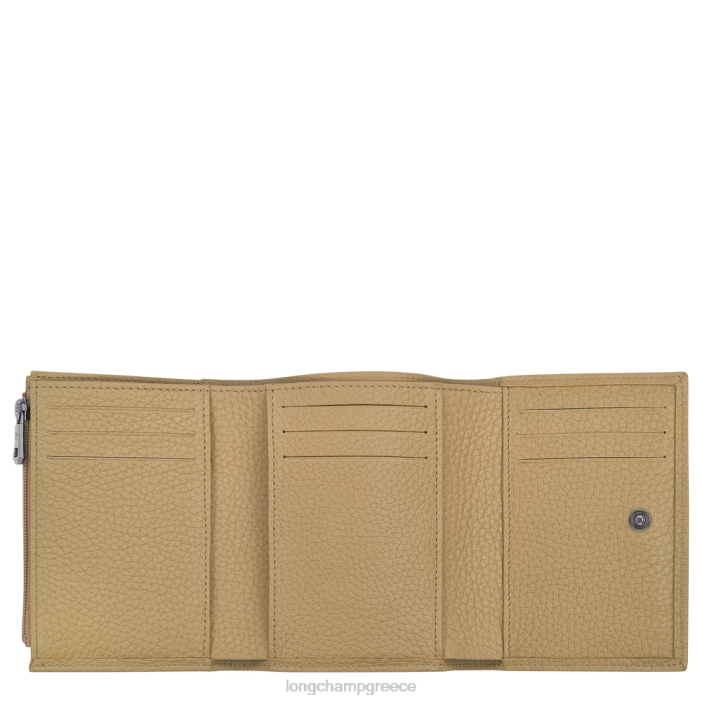 longchamp ελλαδα Απαραίτητο πορτοφόλι roseau γυναίκες 2B64572