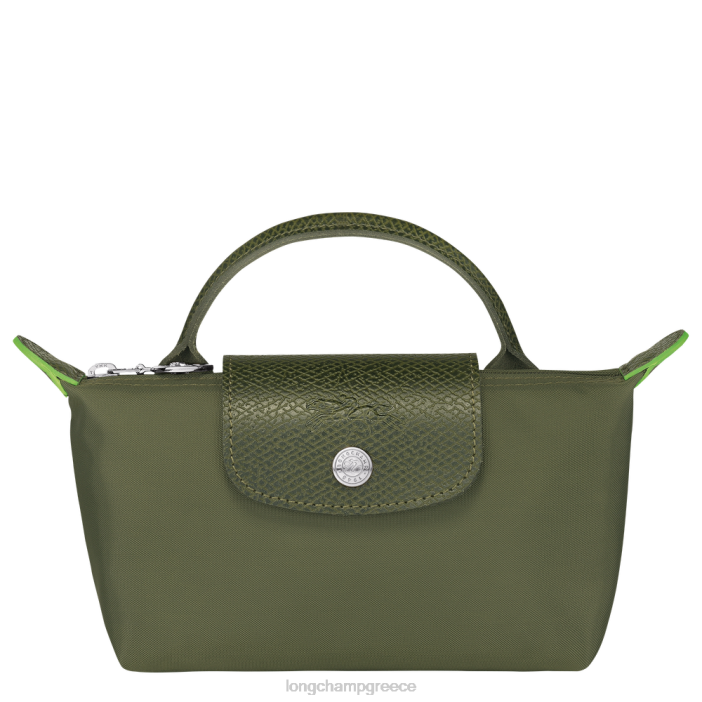 longchamp ελλαδα le pliage πράσινο πουγκί με χερούλι γυναίκες 2B64670