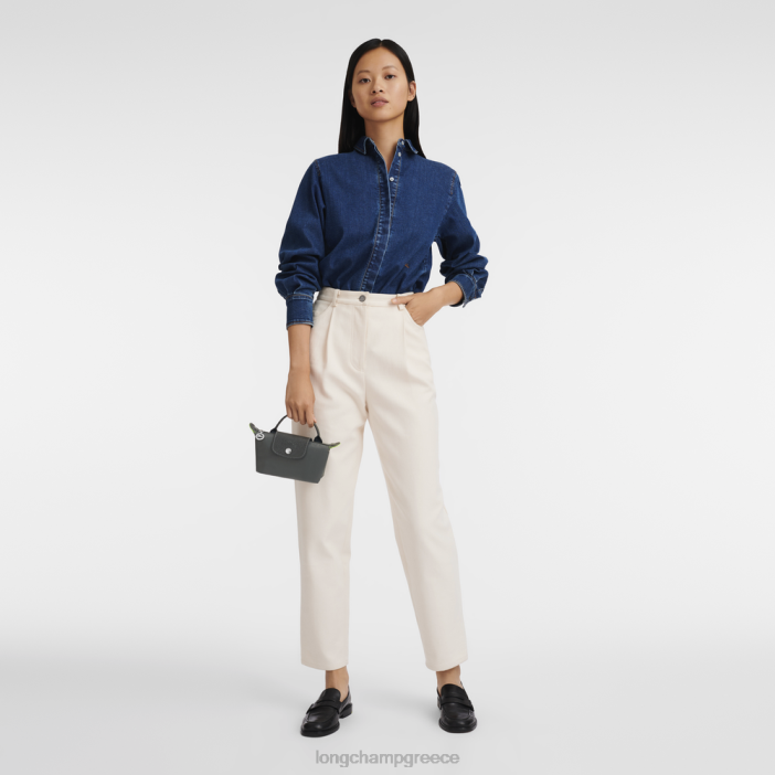longchamp ελλαδα le pliage πράσινο πουγκί με χερούλι γυναίκες 2B64672